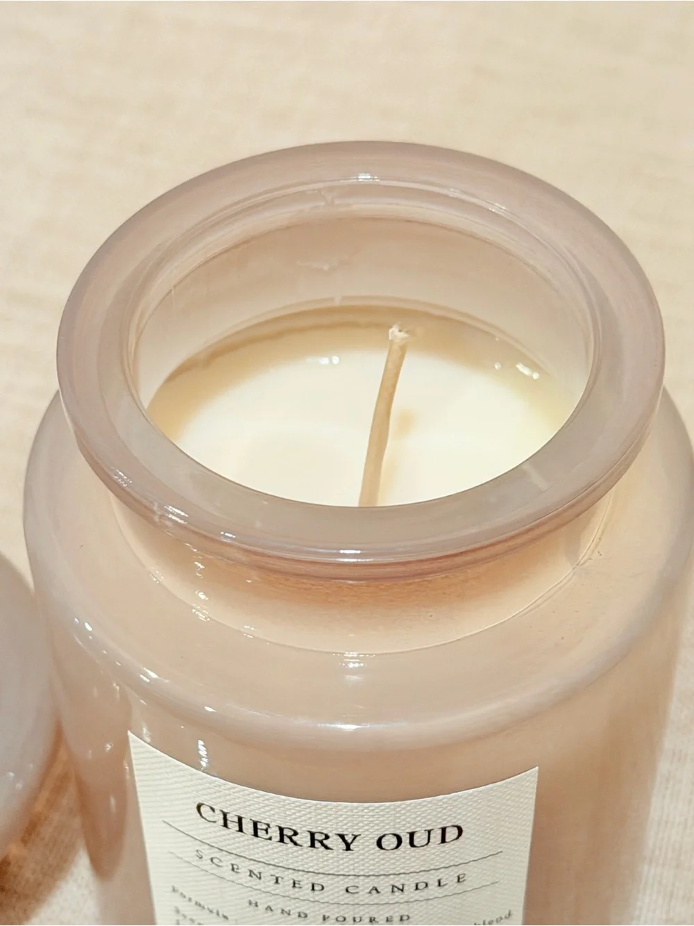 Sand & Fog Modern Heirloom Cherry Oud One Wick Scented Candle 12 oz